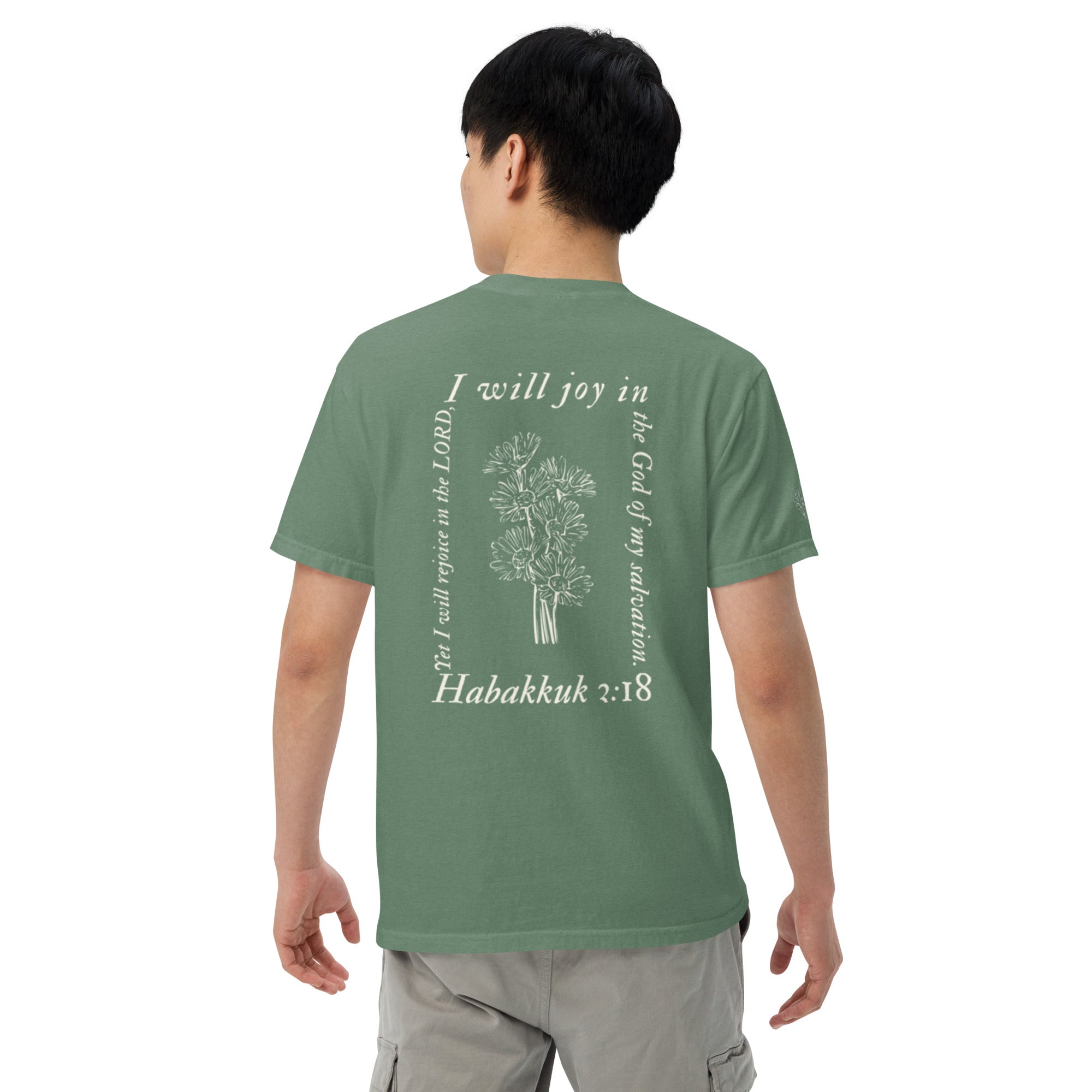 sage green tee