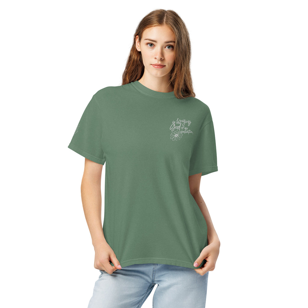 sage green tee