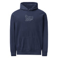 navy hoodie